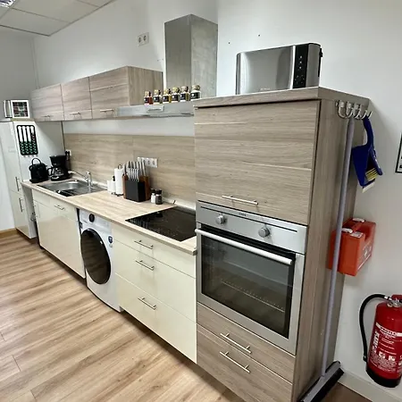 Apartmán Loft - Sauna - 4 Schlafzimmer - 2 Baeder - Stadtmitte - 2 Parkplaetze